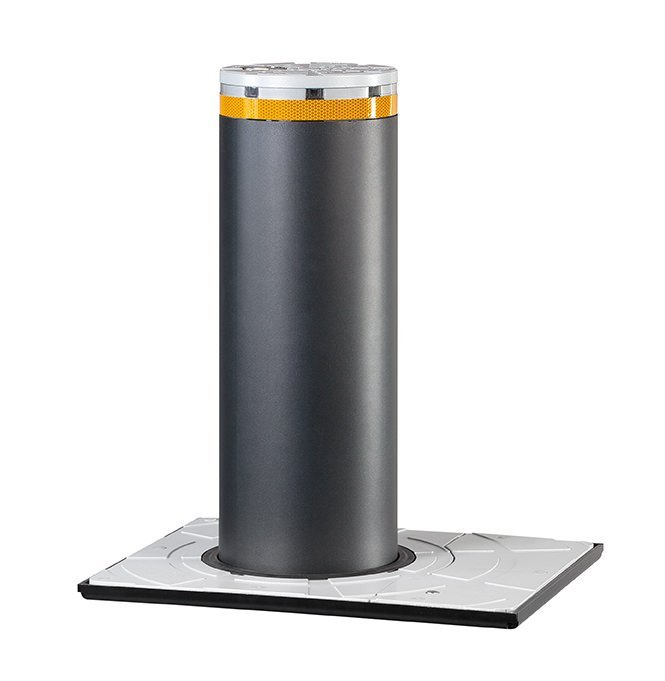 Stalp retractabil  semi automat 